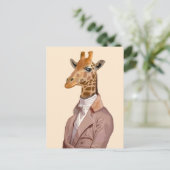 Regelgevende Giraffe 2 Briefkaart (Staand voorkant)