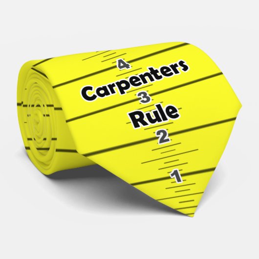 Regelgevende Stropdas - "Carpenters" (Opgerold)
