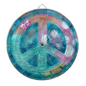 Regelgeving Dartboard w / Darts - Strand Vredesbor Dartbord (Voorkant)