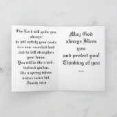 Regelgeving van beloften wenskaart kaart (Binnen)