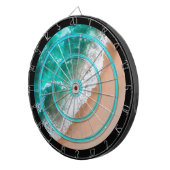 Regelgeving voor de golven op Sandy Beach Dartbord (Voorkant Rechts)