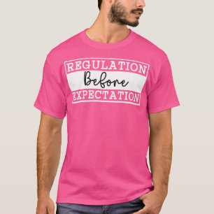 regelgeving vóór verwachting 12 t-shirt
