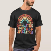 Regelgeving vóór verwachting Neurodiversiteit T-shirt (Voorkant)