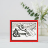 "Regeling" Charles Dana Gibson Valentine Feestdagenkaart (Staand voorkant)