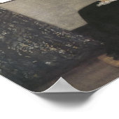 Regeling in grijs en zwart - Moeder van Whistler Poster (Hoek)