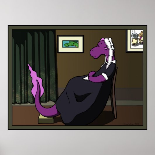 Regeling in het Paars en groen Poster (Voorkant)