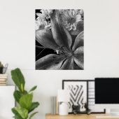 Regeling met Lillies Poster (Thuiskantoor)