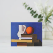 Regeling met White Jug, Oranje, Book Briefkaart (Staand voorkant)