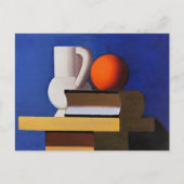 Regeling met White Jug, Oranje, Book Briefkaart (Voorkant)