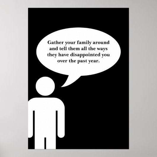 regeling voor grievances festivus poster (Voorkant)