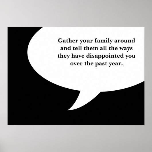 regeling voor grievances festivus poster (Voorkant)