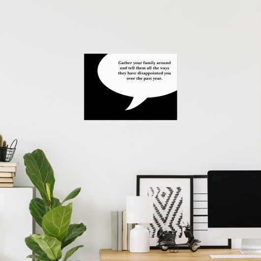 regeling voor grievances festivus poster (Thuiskantoor)