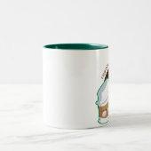 Regelmatig of Decaf? Tweekleurige Koffiemok (Center)