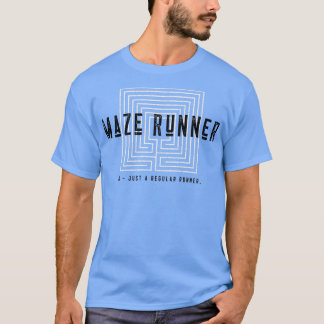 Regelmatig ontwerp van de Maze Runner T-shirt