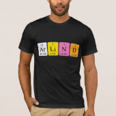 Regelmatig shirt met tabelnaam maken (Voorkant)