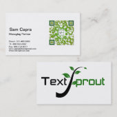 Regelmatig Visitekaartje (Voorkant / Achterkant)