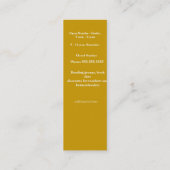 Regelmatig Visitekaartje lezen voor vrouwen (Achterkant)