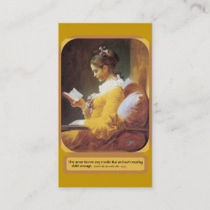 Regelmatig Visitekaartje lezen voor vrouwen