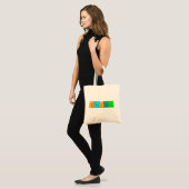 Regelmatige canvas tas voor doelgroepnamen (Voorkant (model))