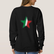 Regelmatige Italiaanse vlag Graffiti Star Graphic 