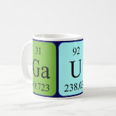 Regelmatige mok voor tabelnaam (Voorkant links)