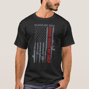 Regelmatige pap Raising Wolves not Sheep Pro Pisto T-shirt