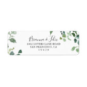 Regelmatige stollingopbrengst voor kalligrafie etiket (Voorkant)