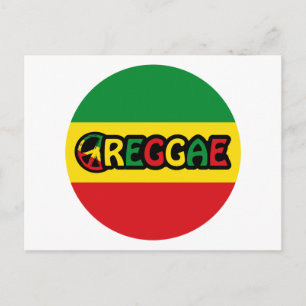 Regelontwerp met reggagevlag-kleuren briefkaart