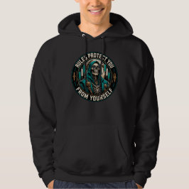 Regels Beschermen Je Tegen Jezelf Hoodie