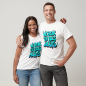 Regels breken, geen harten t-shirt (Unisex)