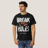 Regels breken - Niets is origineel T-shirt (Voorkant volledig)