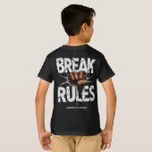 Regels breken - Niets is origineel T-shirt (Achterkant volledig)