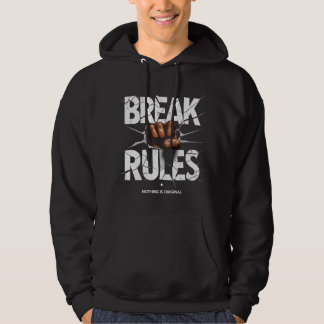 Regels breken - Niets is Originele hoodie