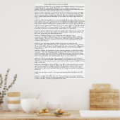 Regels die Kinderen niet willen leren Poster (Keuken)