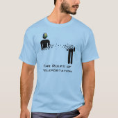 Regels inzake teleportatie T Shirt (Voorkant)