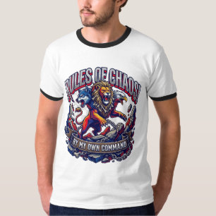 Regels Van Chaos Op Mijn Eigen Commando Hybride Be T-shirt