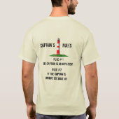 Regels van de Kapitein T-shirt (Achterkant)