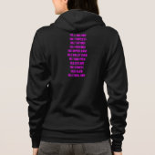 Regels van Rock Stars Hoodie (Achterkant)
