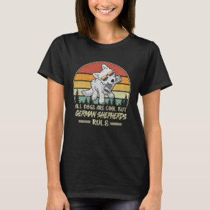 Regels voor de eigenaar van de witte Duitse herder T-shirt