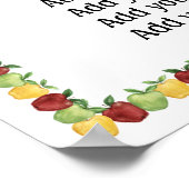 Regels voor de klaslokalen van leraren door SRF Poster (Hoek)