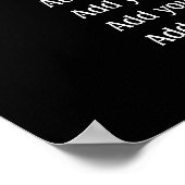 Regels voor de klaslokalen van leraren door SRF Poster (Hoek)