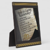 Regels voor duurzame Relaties Fotoplaat (Zijkant)