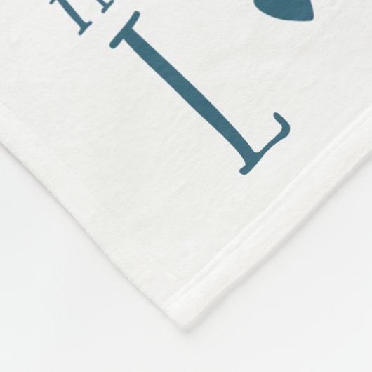 Regels voor grootouderhuis, rugleuning fleece deken (Hoek)