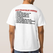 Regels voor het bepalen van mijn Shirt van de doch (Achterkant)