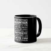 Regels voor het doden van mijn dochter mok (Voorkant rechts)