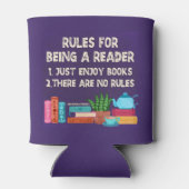 Regels voor het leesapparaat blikjeskoeler (Achterkant)