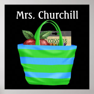 Regels voor het leslokaal van leraren - SRF Poster