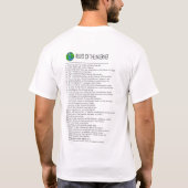 Regels voor internet t-shirt (Achterkant)