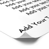 Regels voor klaslokalen van leraren . door SRF Poster (Hoek)