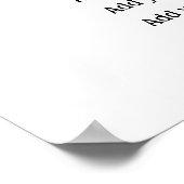 Regels voor klaslokalen van leraren op school LG.  Poster (Hoek)